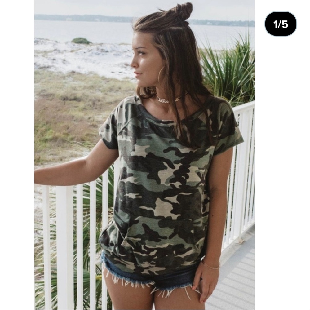 Monteau Women’s Camouflage Shirt